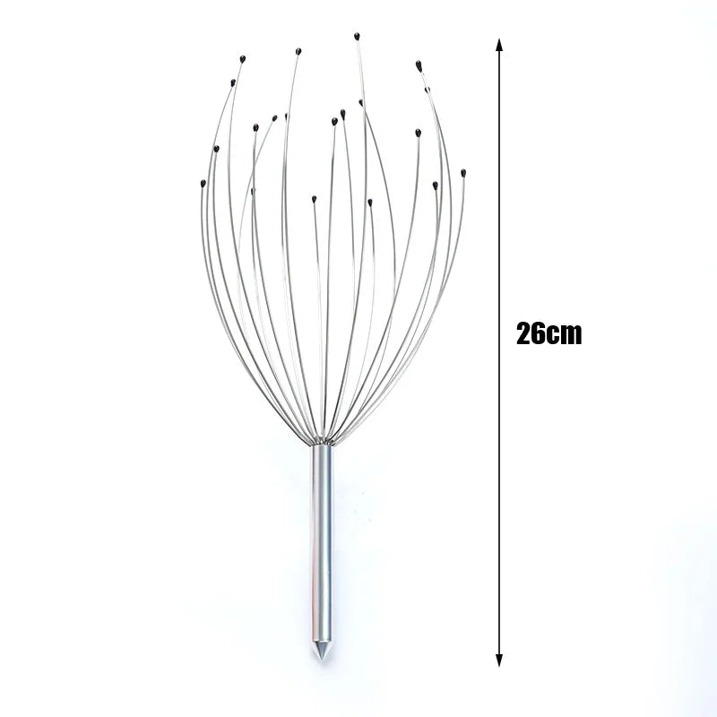 20 Metal Octopus Octopus Octopus Scalp Massager Wire Spider Leg Head Massage Claw Scraping Deep Relaxation