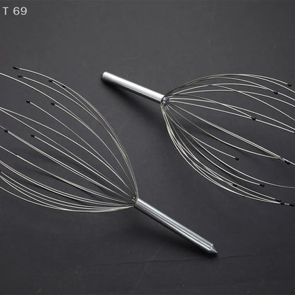 20 Metal Octopus Octopus Octopus Scalp Massager Wire Spider Leg Head Massage Claw Scraping Deep Relaxation