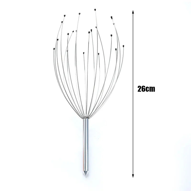 20 Metal Octopus Octopus Octopus Scalp Massager Wire Spider Leg Head Massage Claw Scraping Deep Relaxation