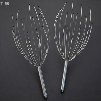 20 Metal Octopus Octopus Octopus Scalp Massager Wire Spider Leg Head Massage Claw Scraping Deep Relaxation